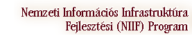 Nemzeti Információs Infrastruktúra Fejlesztési Program